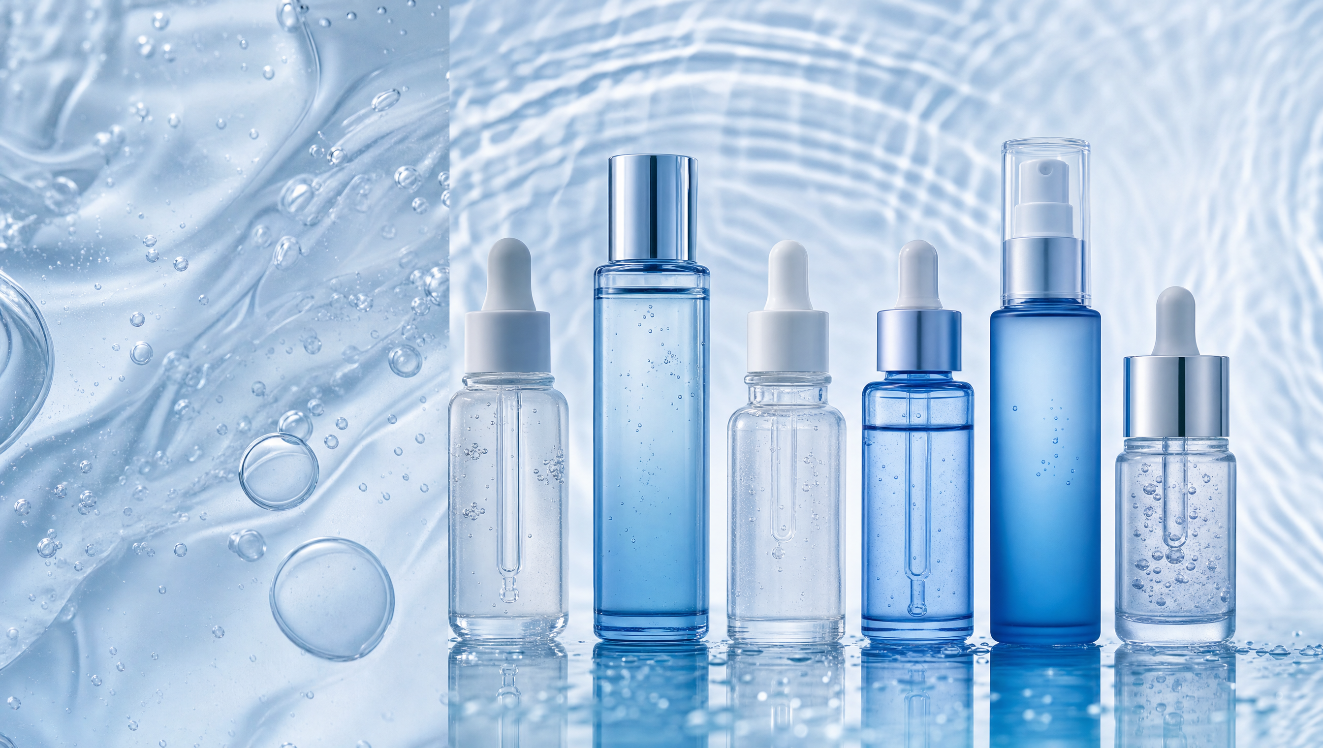 K-beauty hydrating serum comparison Torriden Skintific MIINIDA