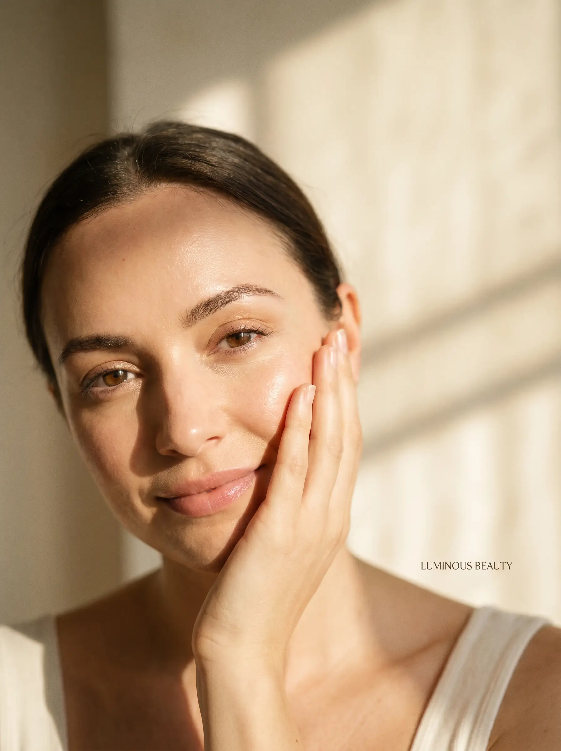 Before — dull, tired skin