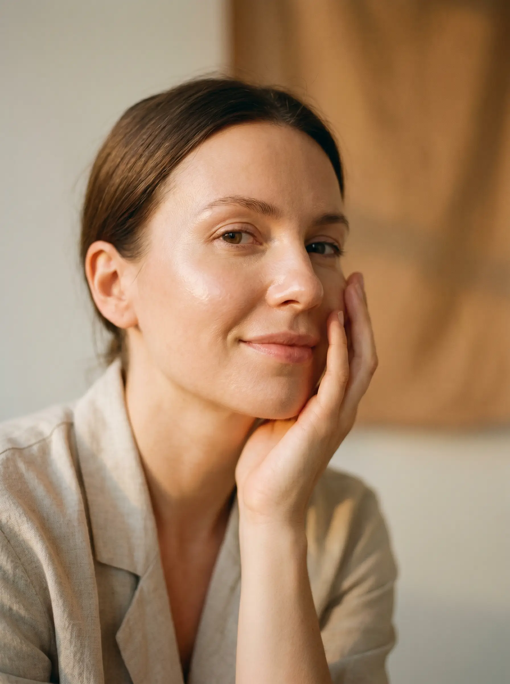 After — radiant, glowing skin