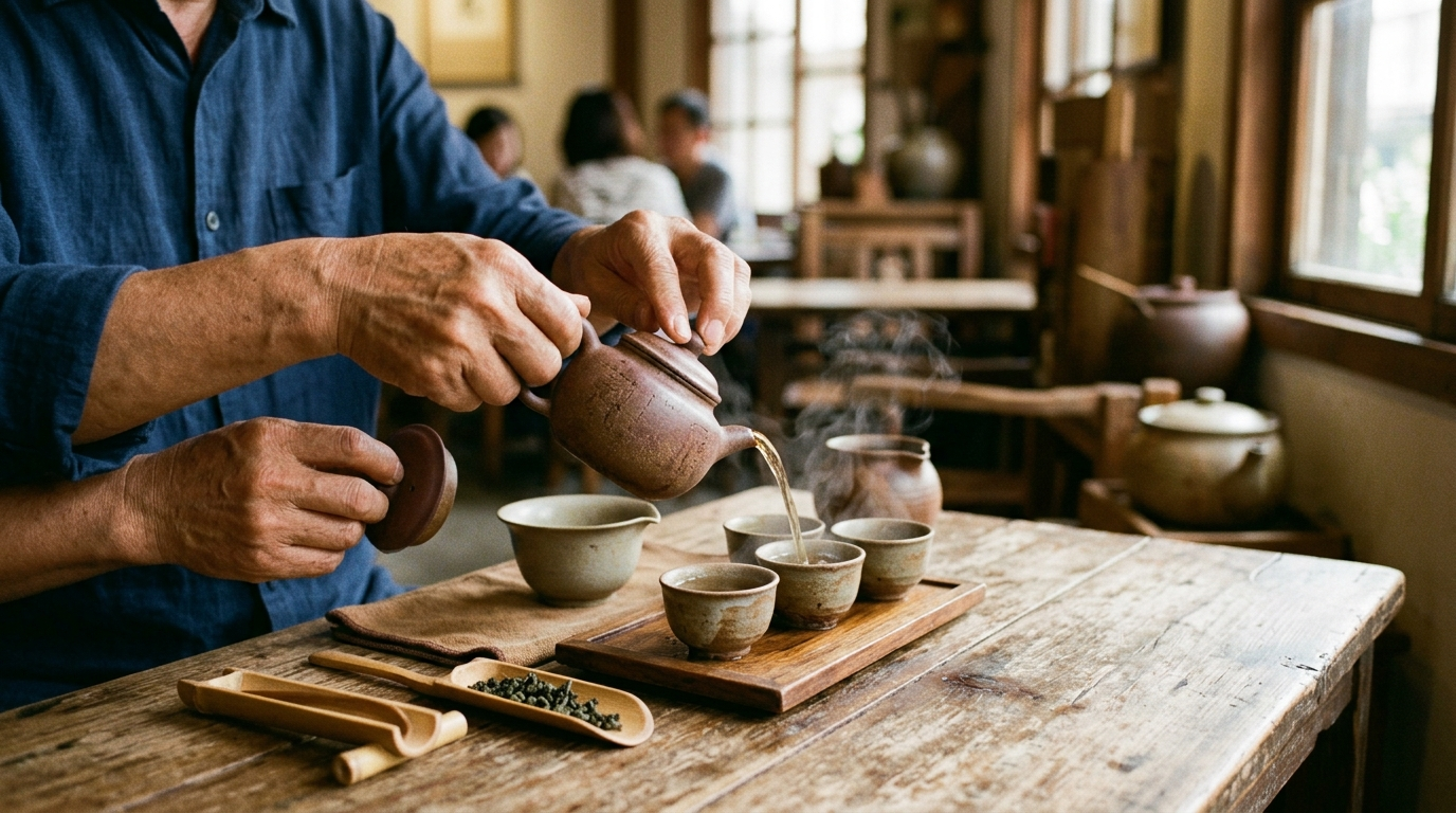 The Quiet Art of Taiwanese Tea: Oolong, High Mountains, and the Case for Slowing Down