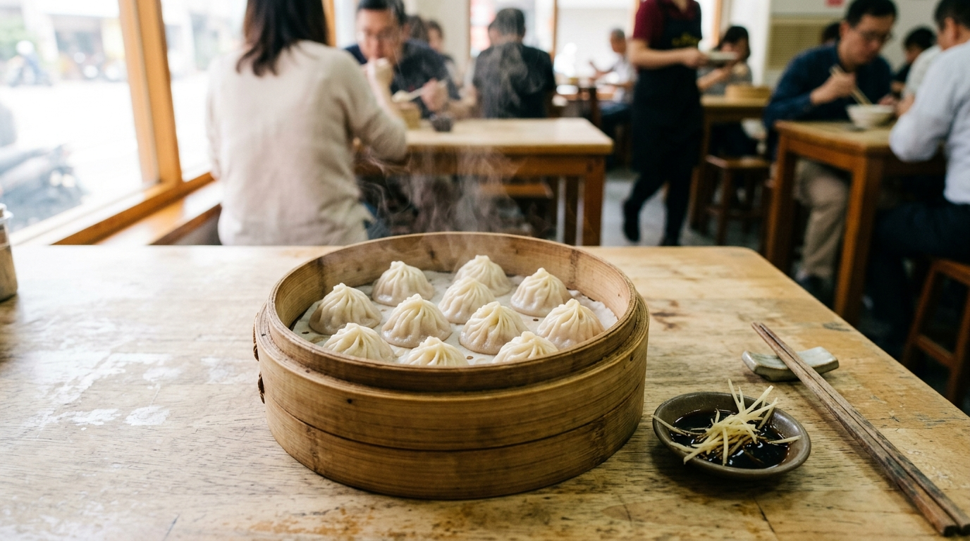 The Soup Inside: Taiwan's Xiaolongbao and the Small Art of the Perfect Dumpling
