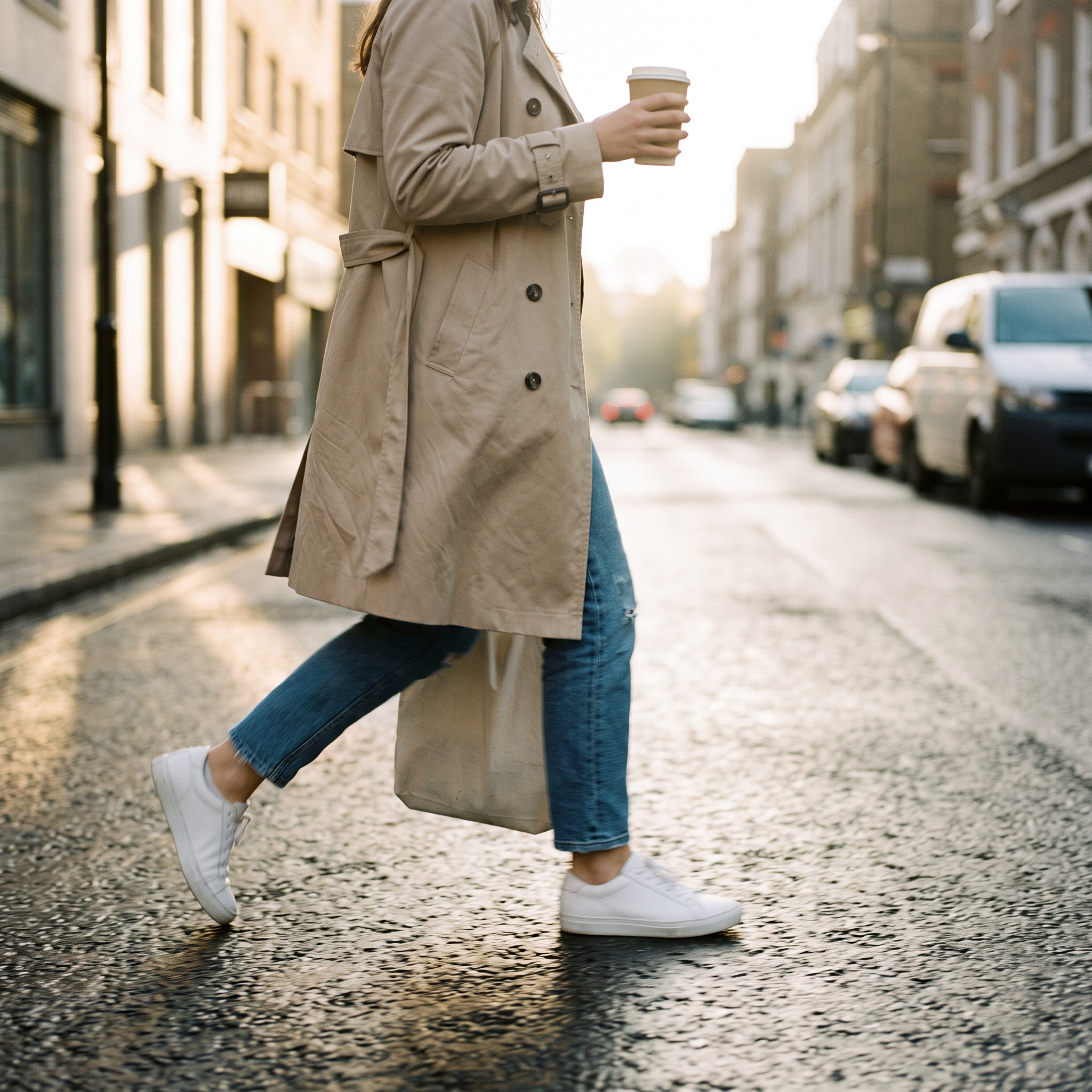 SoleFix im Sneaker – unterwegs in der Stadt