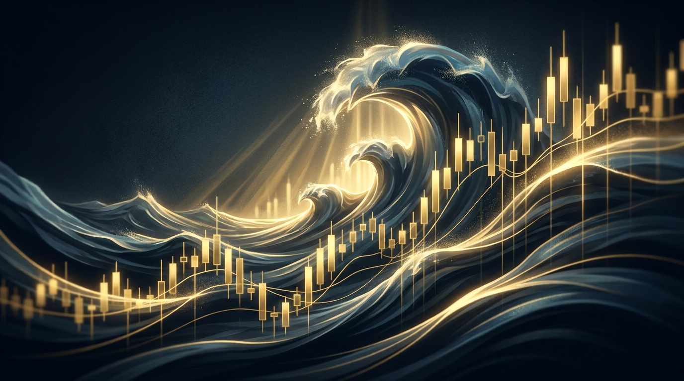 Hope fear and pain in trading psychology with emotional waves