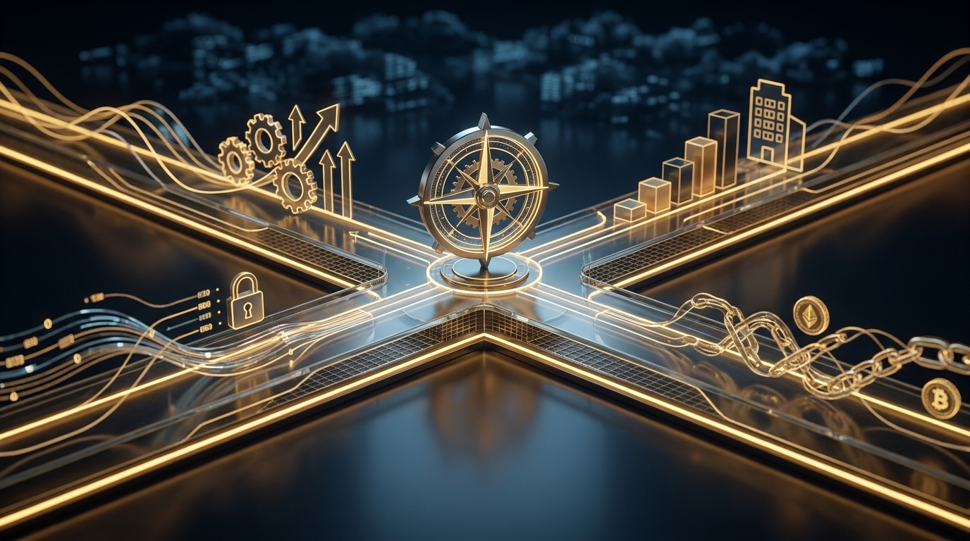Choosing market vehicle with asset class paths branching from crossroads