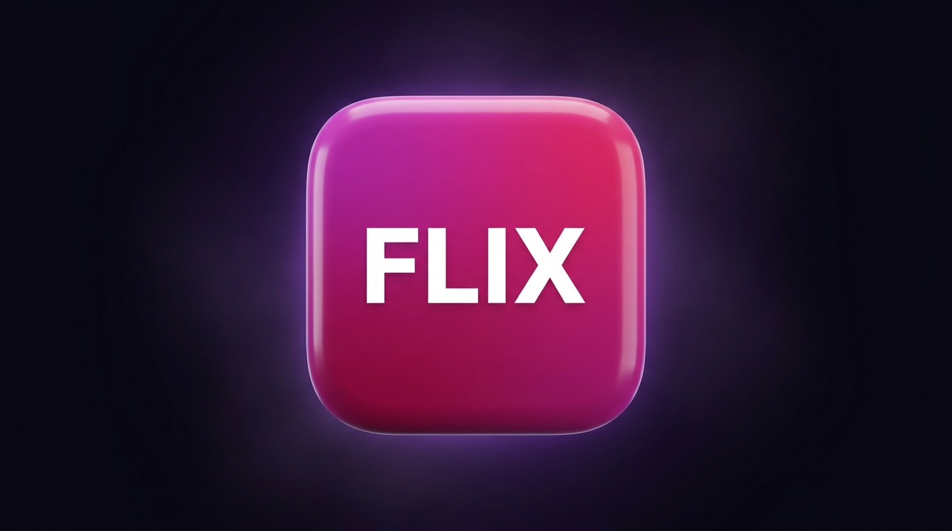 Flix IPTV Player app icoon
