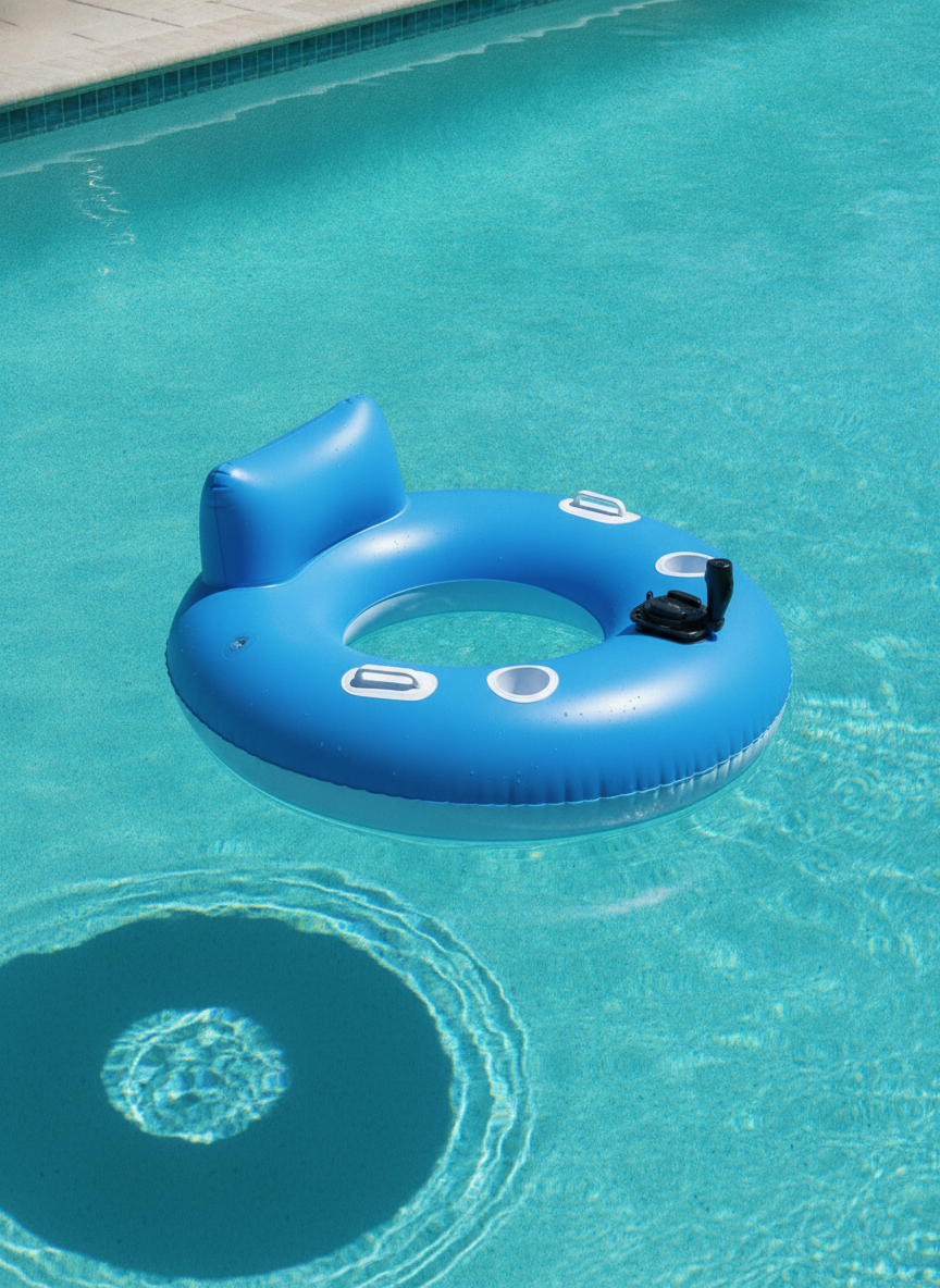 Flotador motorizado CIADESI con joystick