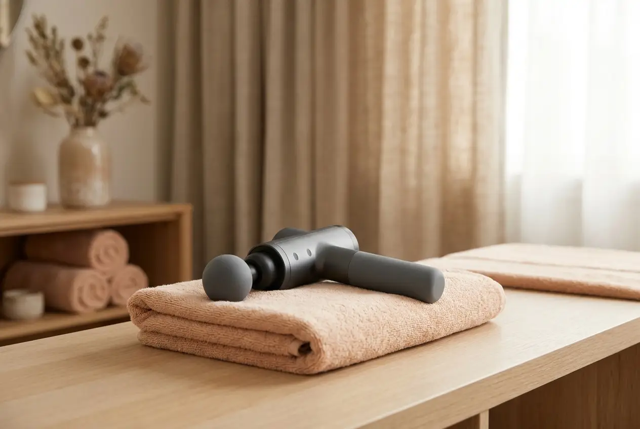 Rapid Release handheld vibration therapy device