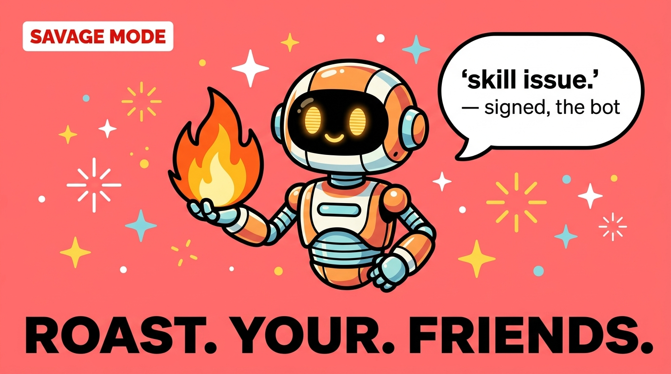 AI Roast Generator: Create Funny Roasts for Friends Online