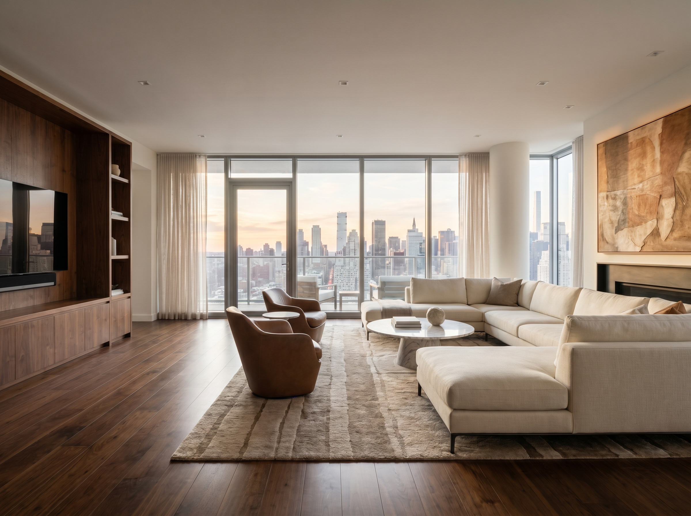 Featured property living room