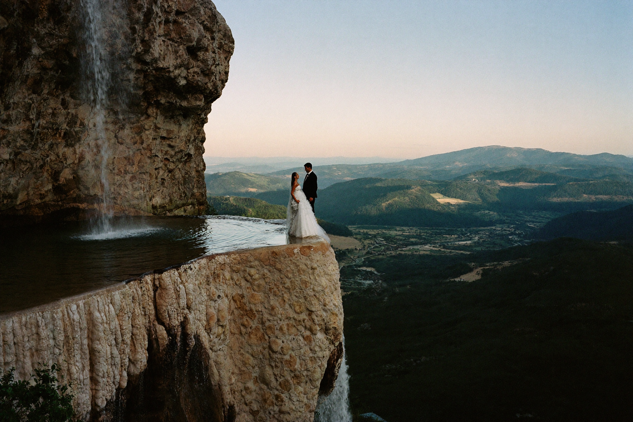 The Petrified Falls of Hierve el Agua