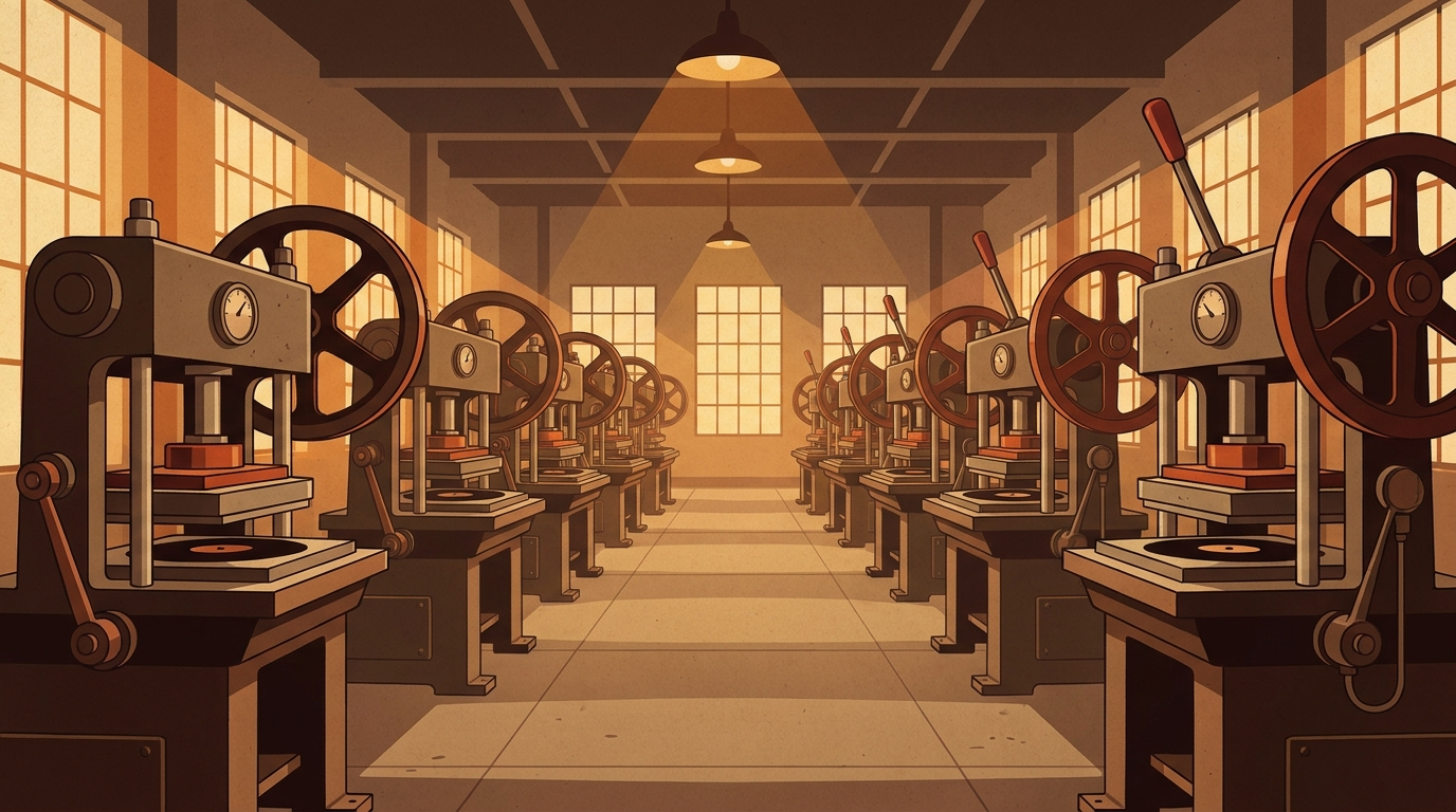 The Rise and Fall of Vinyl Pressing Plants in America