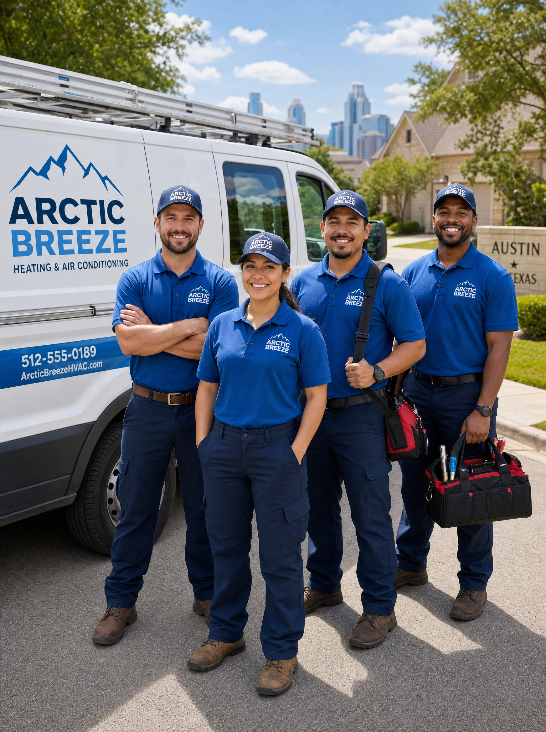 Arctic Breeze HVAC team