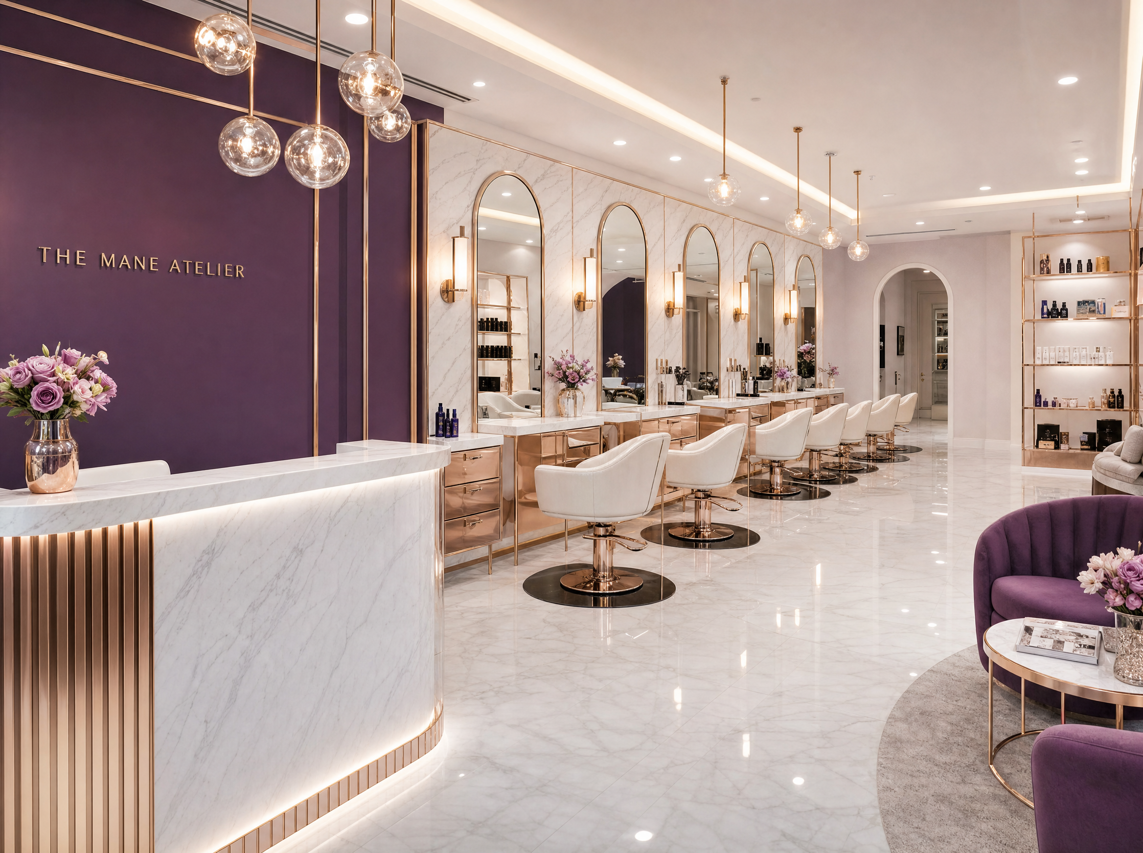 Lumiere Salon Interior