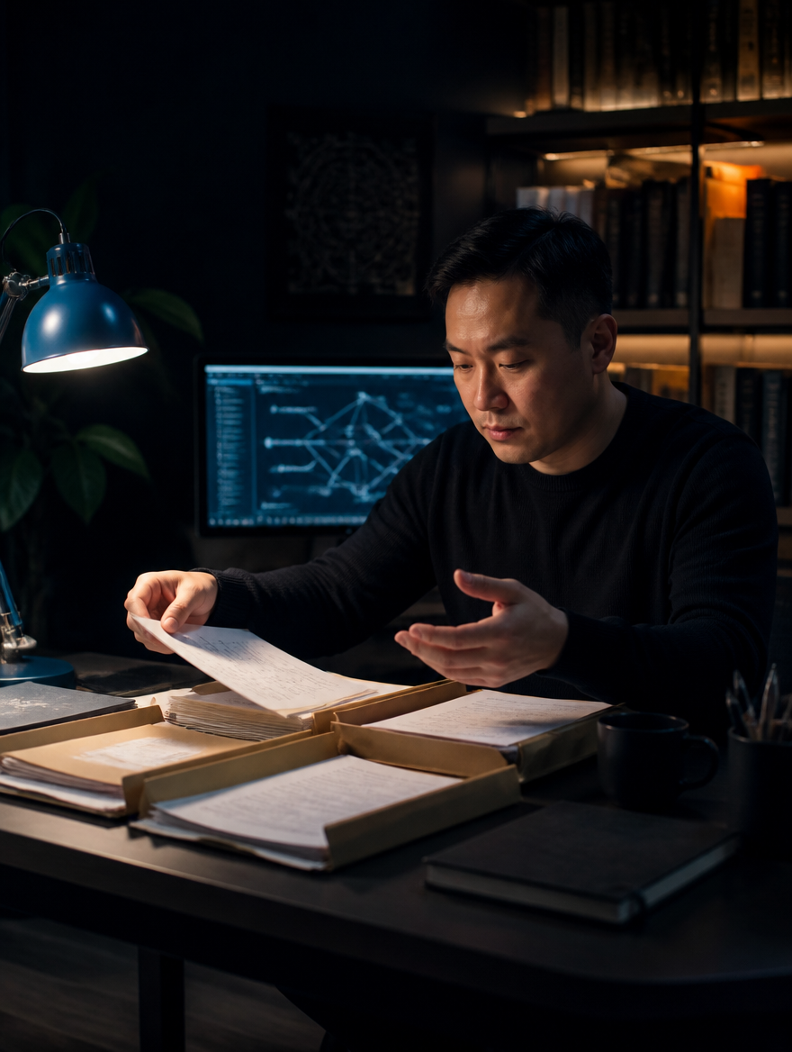 Ranh giới giữa automation và manual trong hệ thống kiến thức của founder