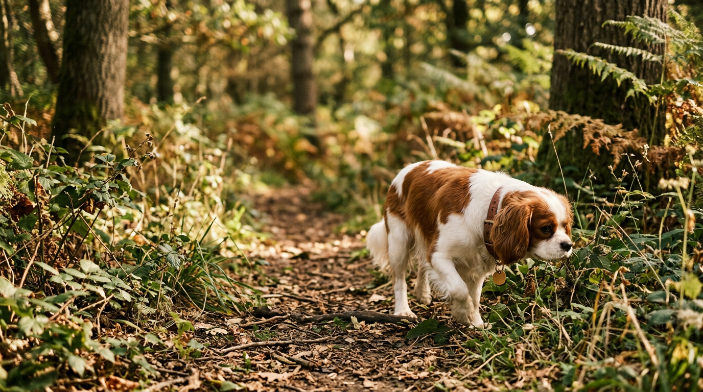 King Charles Spaniel lifestyle photo, The Toe Beans Co
