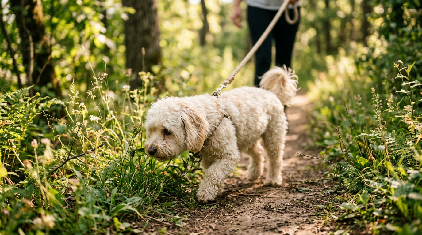 Maltese Poodle mix lifestyle — The Toe Beans Co