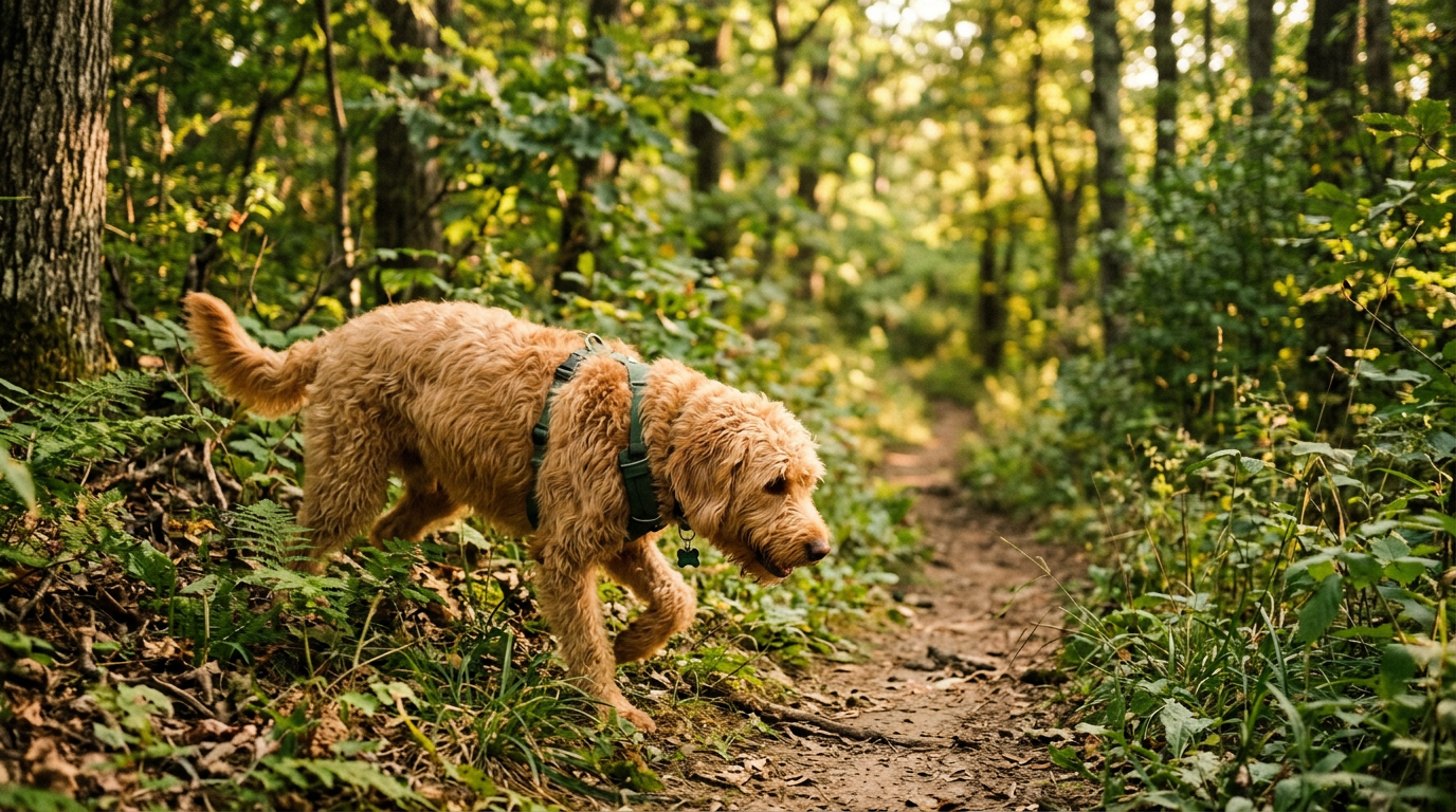 Labrador Retriever Poodle mix lifestyle | The Toe Beans Co
