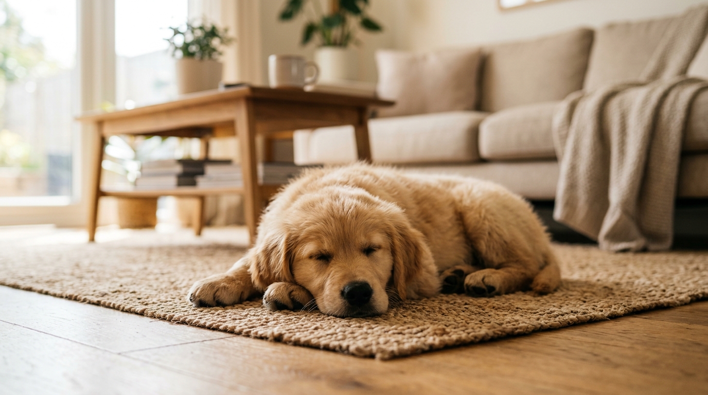 puppy witching hour calm — The Toe Beans Co dog training Sydney