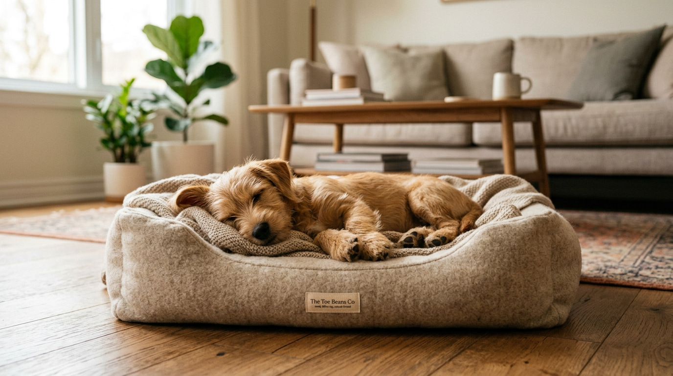 puppy settle evening routine — The Toe Beans Co dog training Sydney