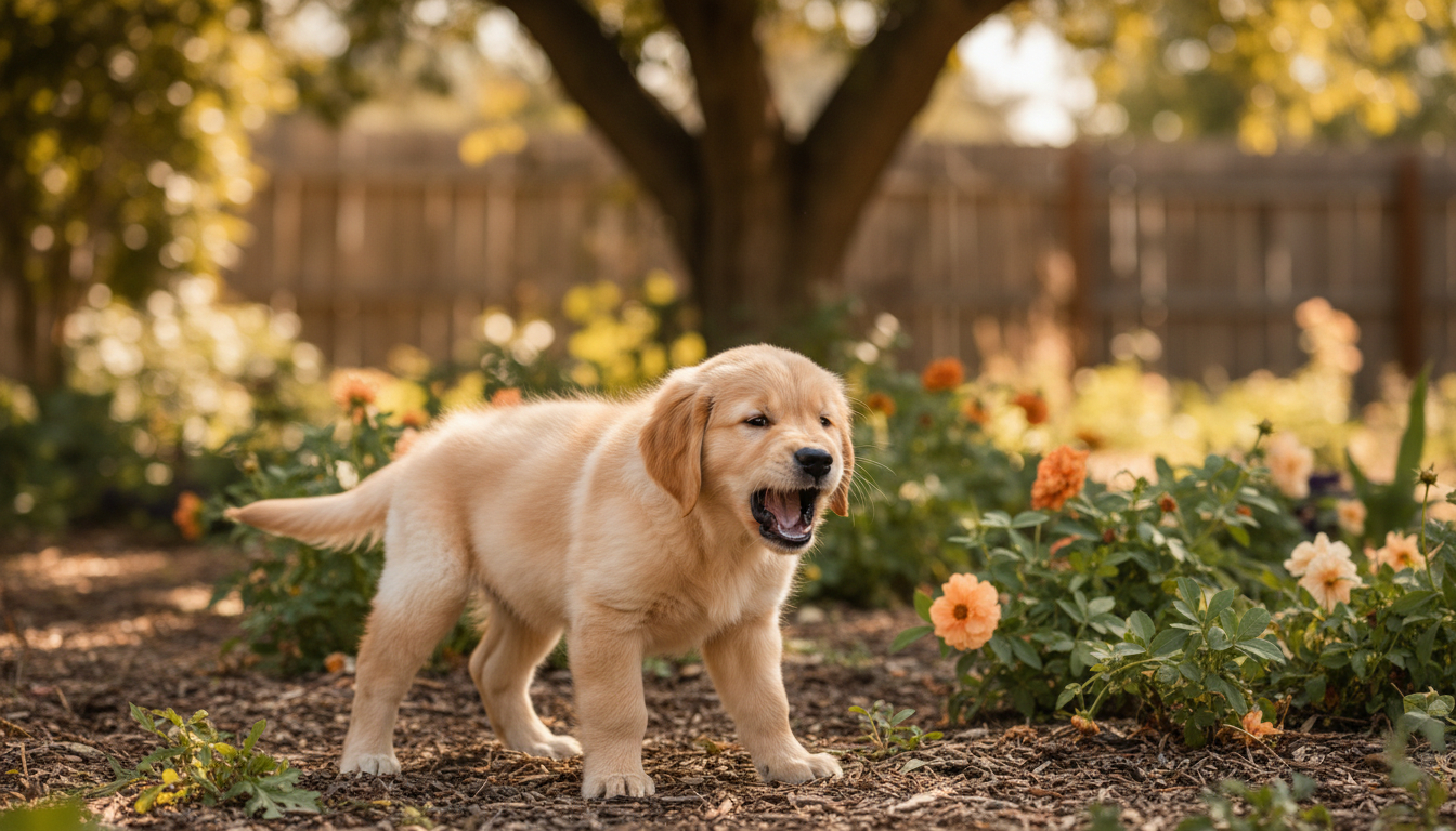 velcro puppy following owner — The Toe Beans Co dog training Sydney