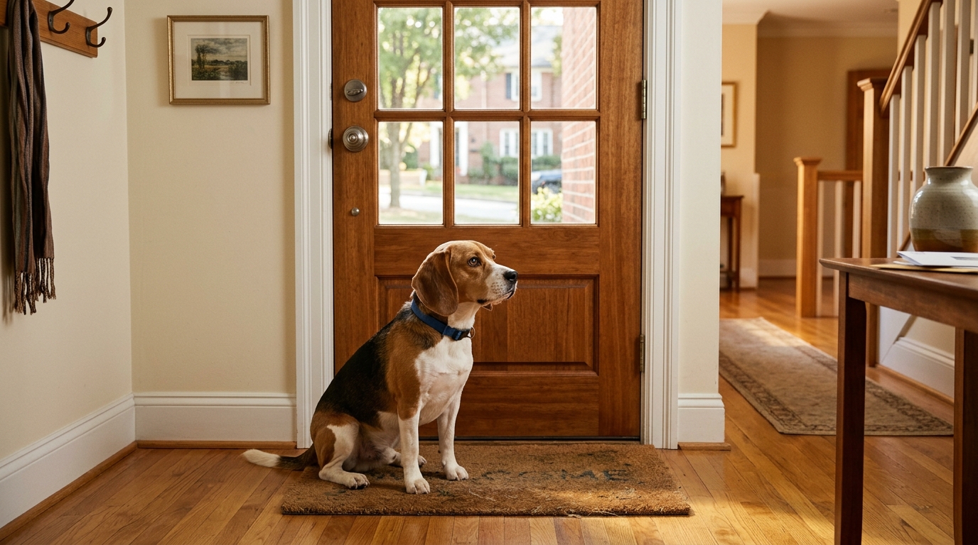 Dog separation anxiety training — The Toe Beans Co dog training Sydney