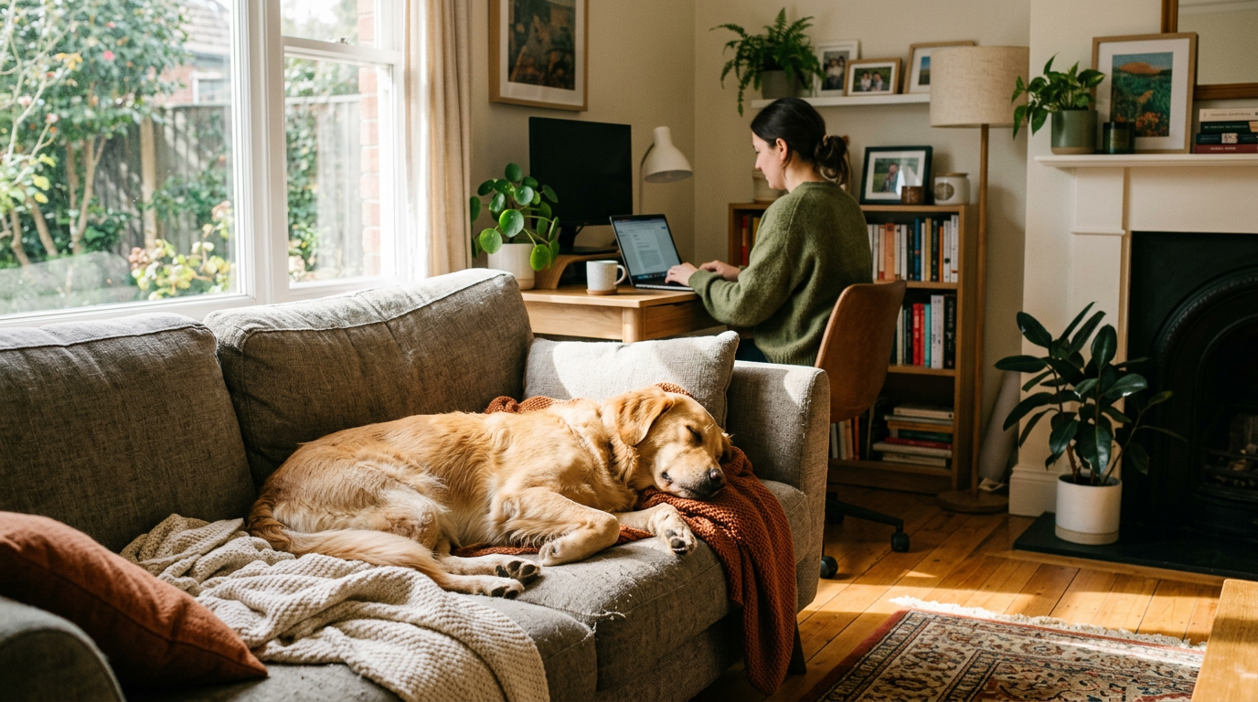 Dog separation anxiety training — The Toe Beans Co dog training Sydney