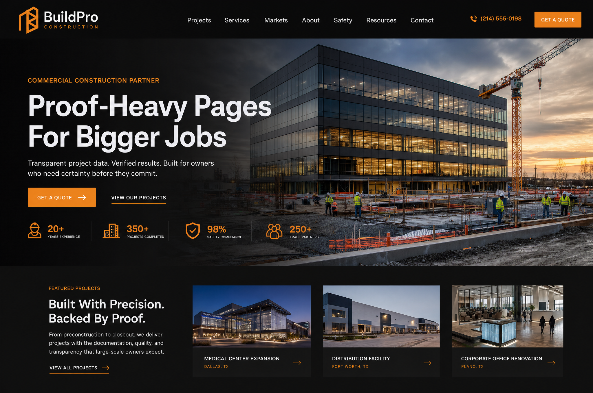 Website design