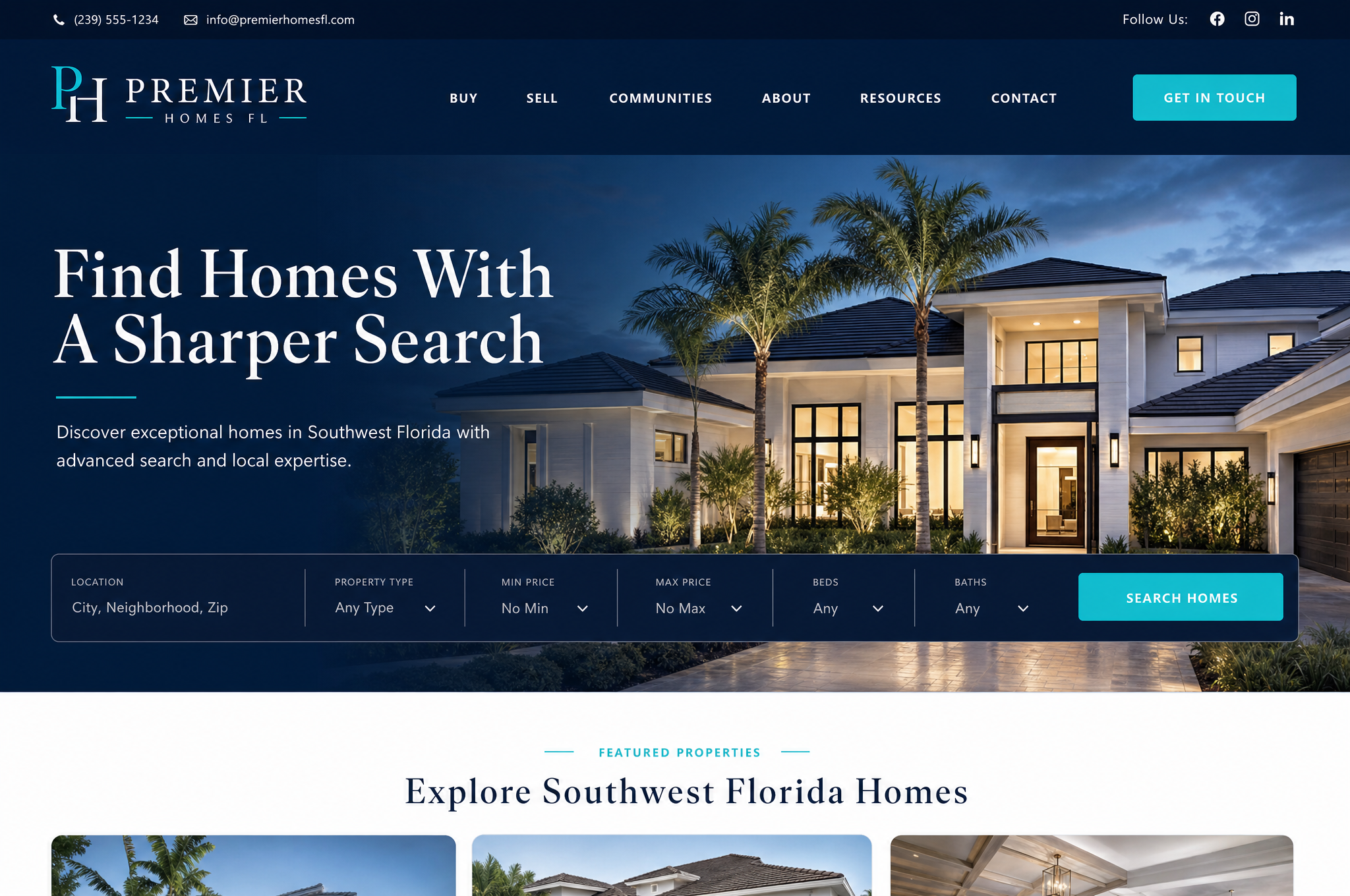Website design