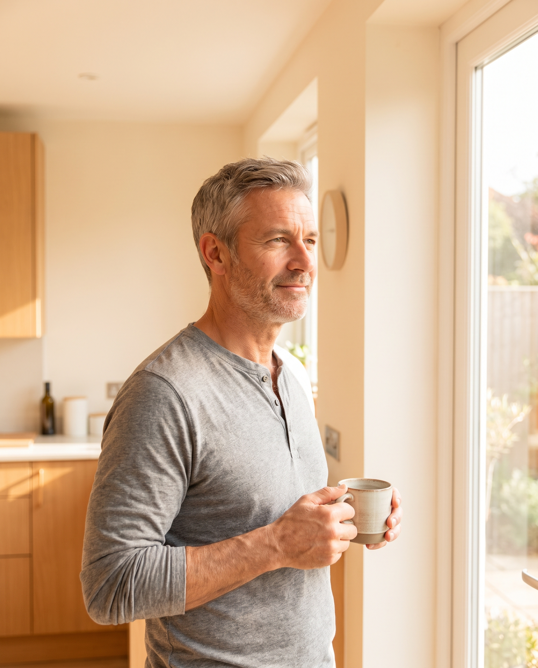 Man starting his morning with VitaBurn