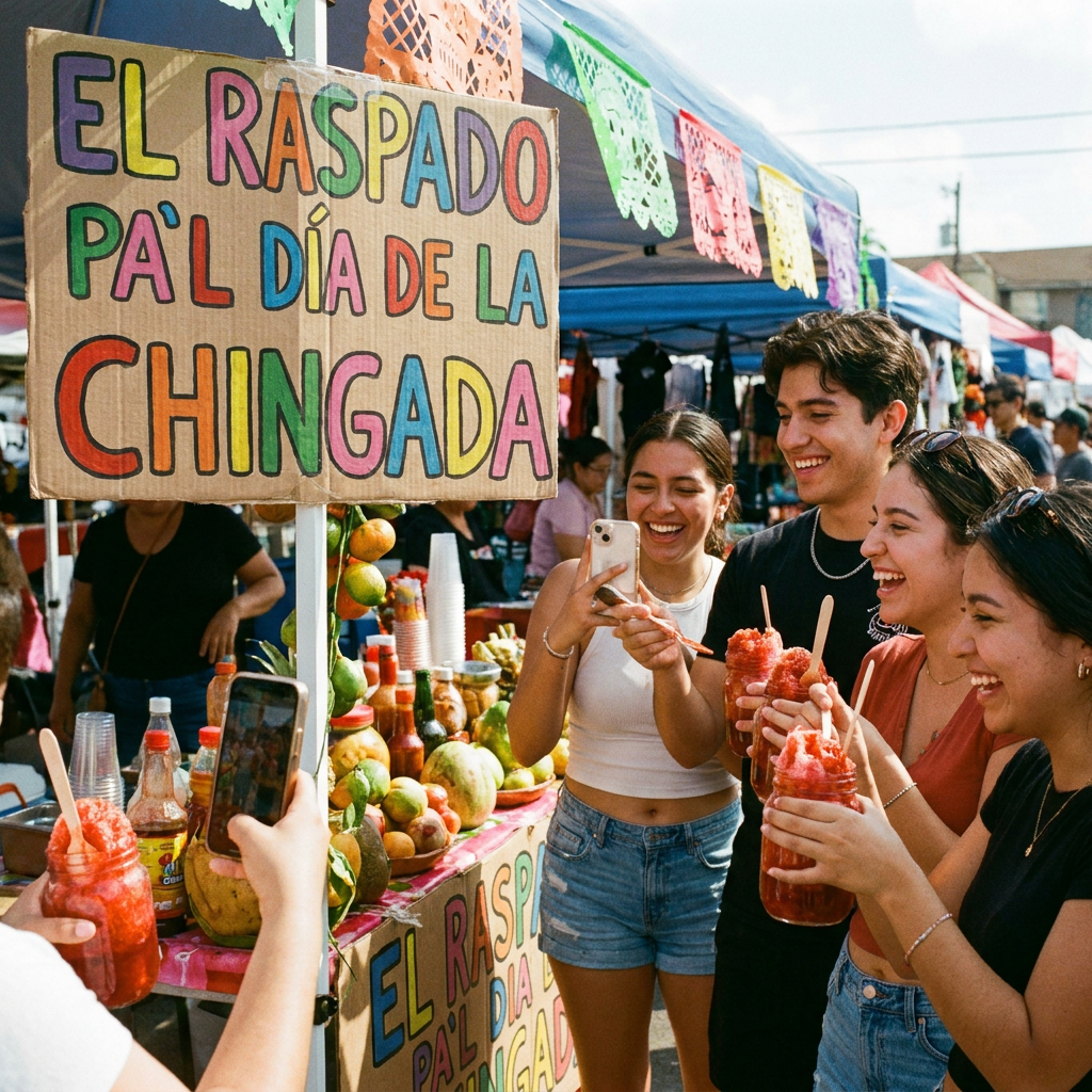 El raspado que rompe el patrón