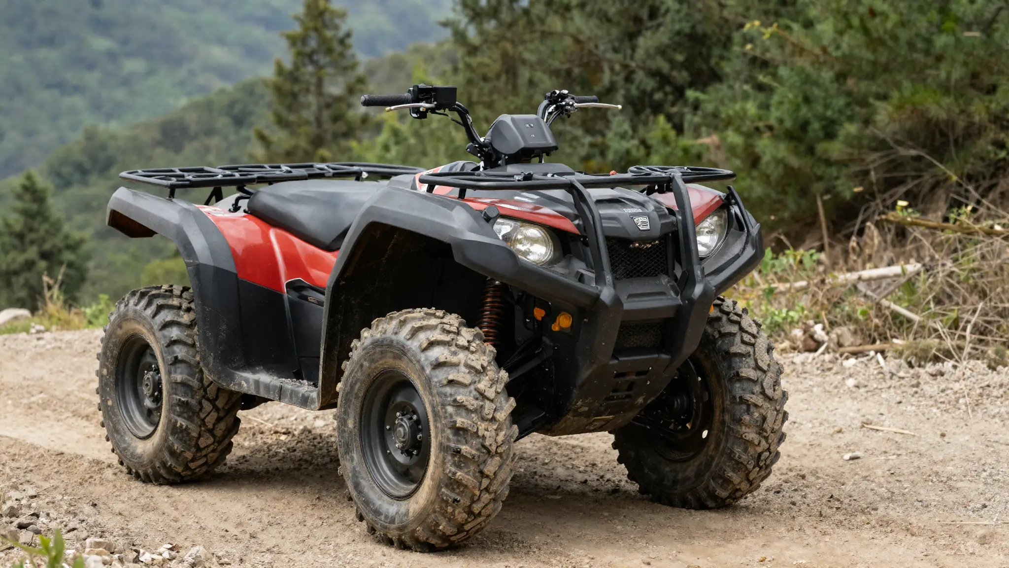 Honda Foreman 500 ATV on trail