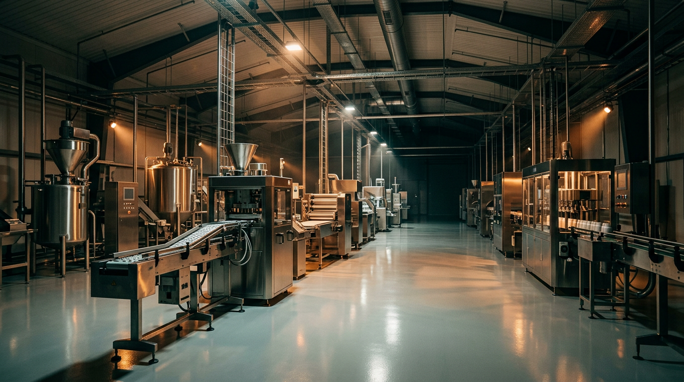 Stainless steel supplement production line