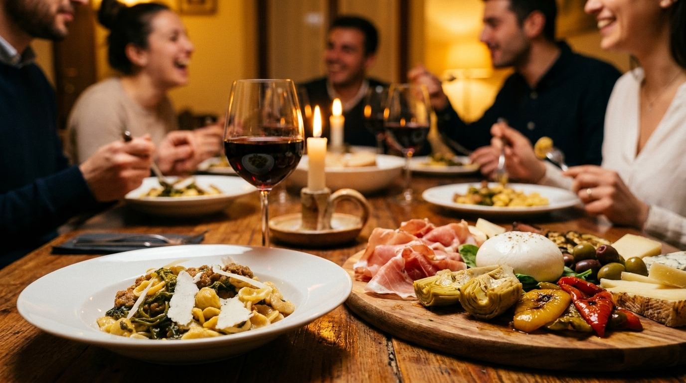 Italian food at Modi