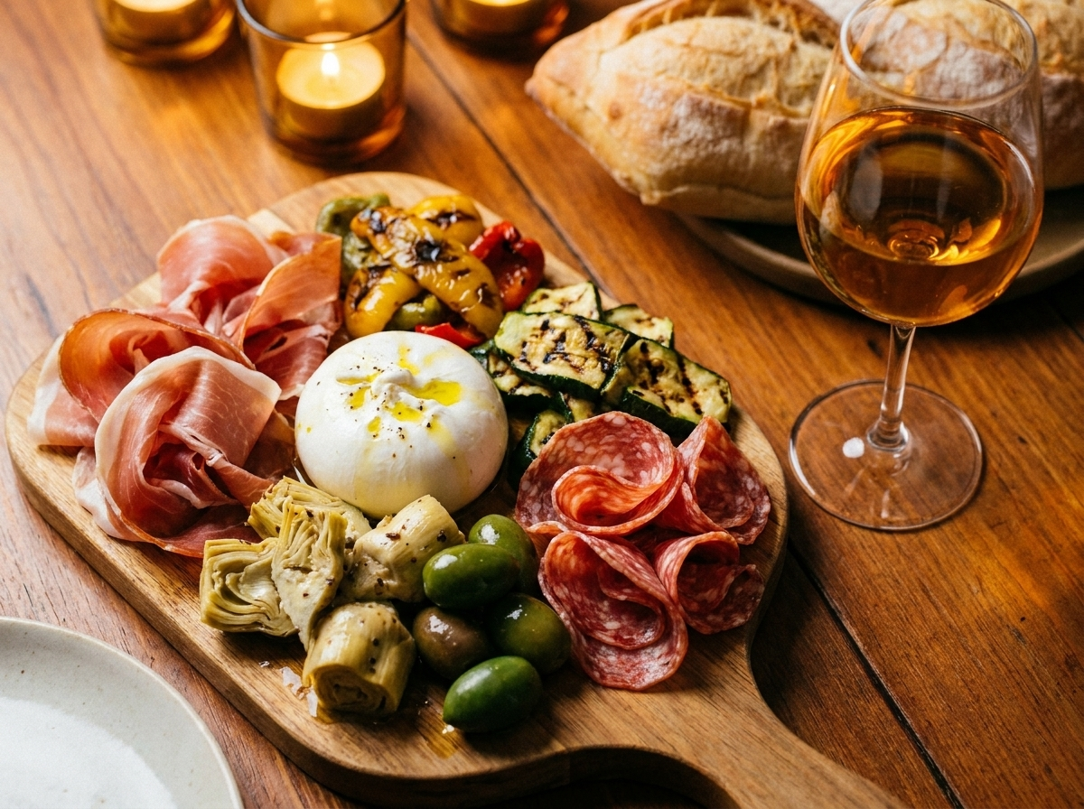 Antipasti selection