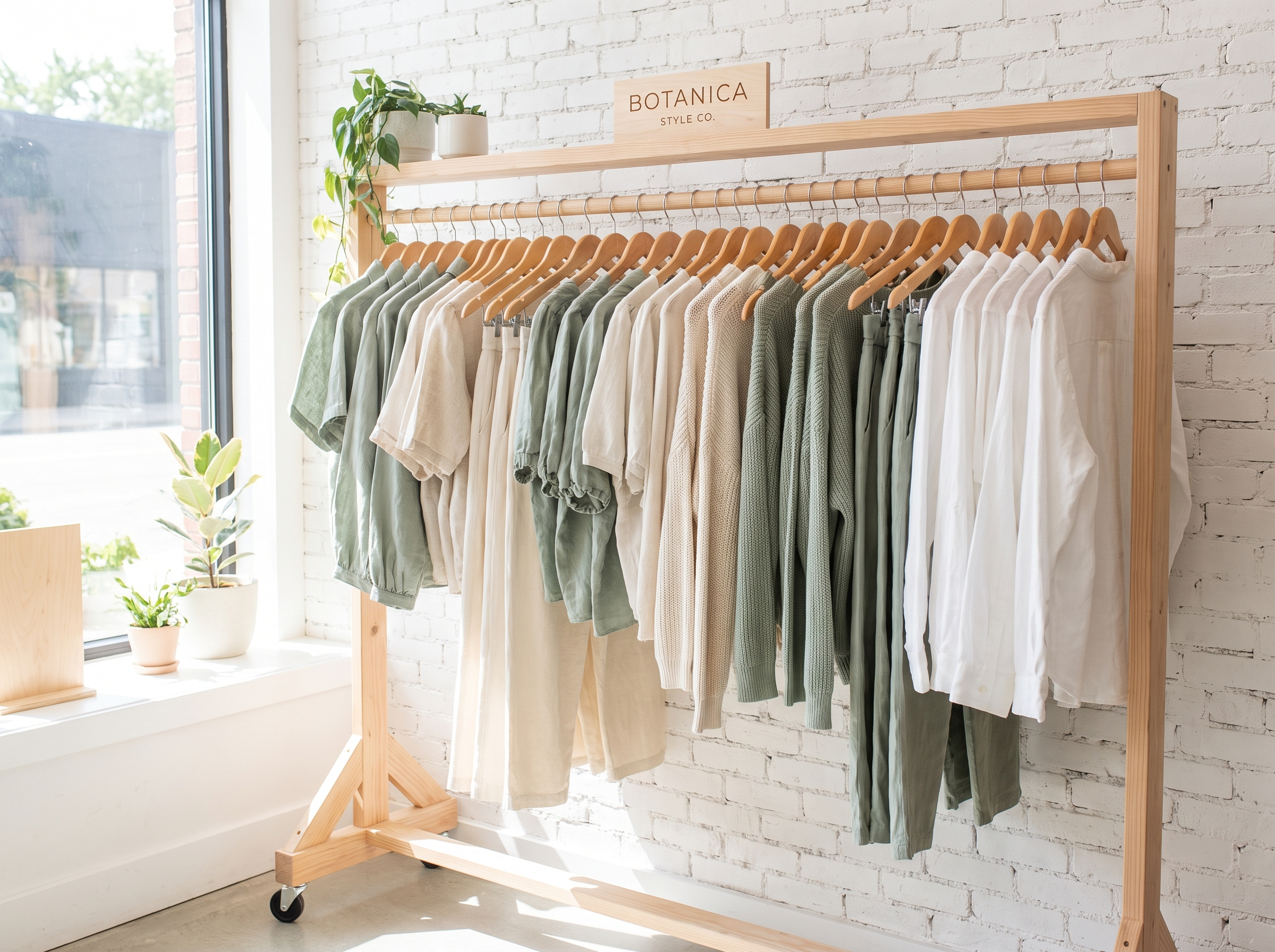 Fashion and apparel rack