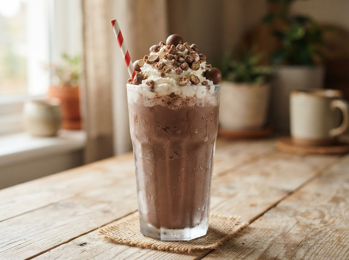 Milkshake proteico de Ovomaltine