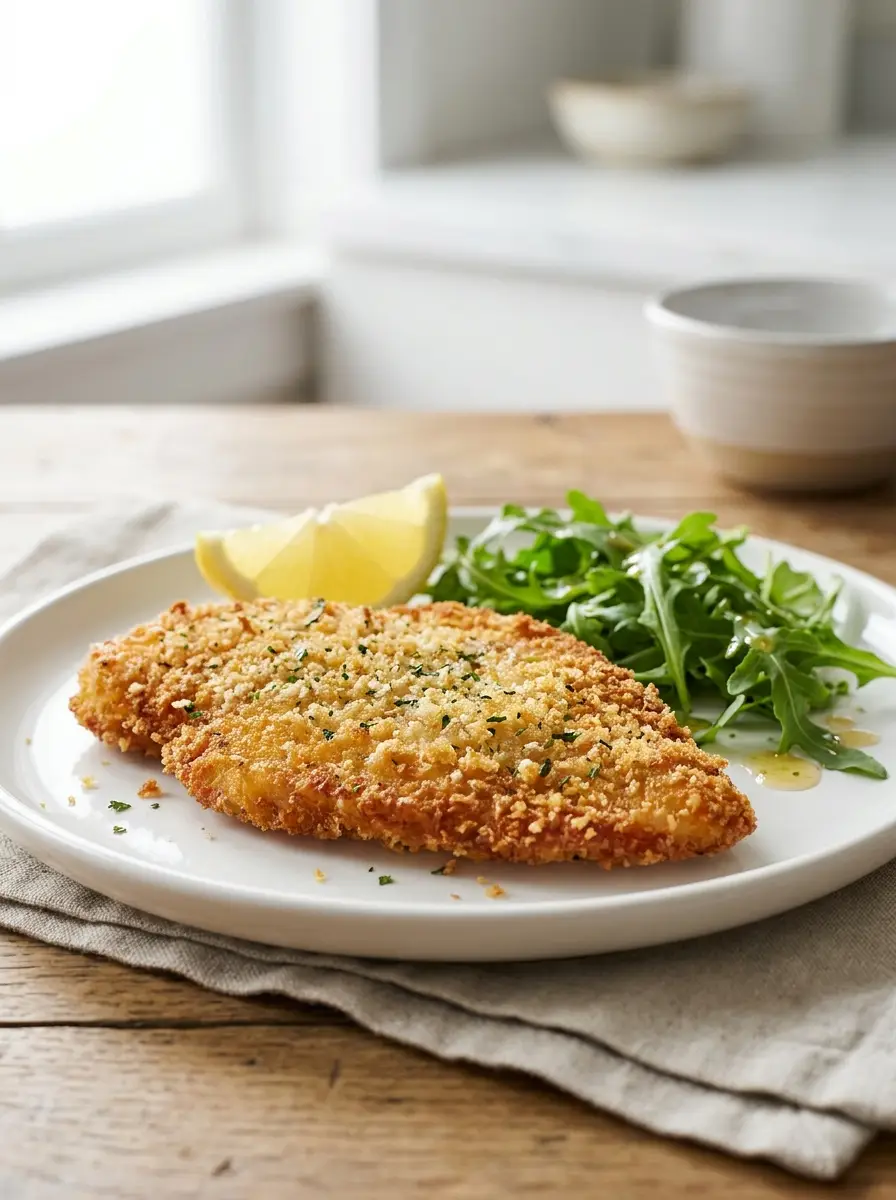 Milanesa de pollo light