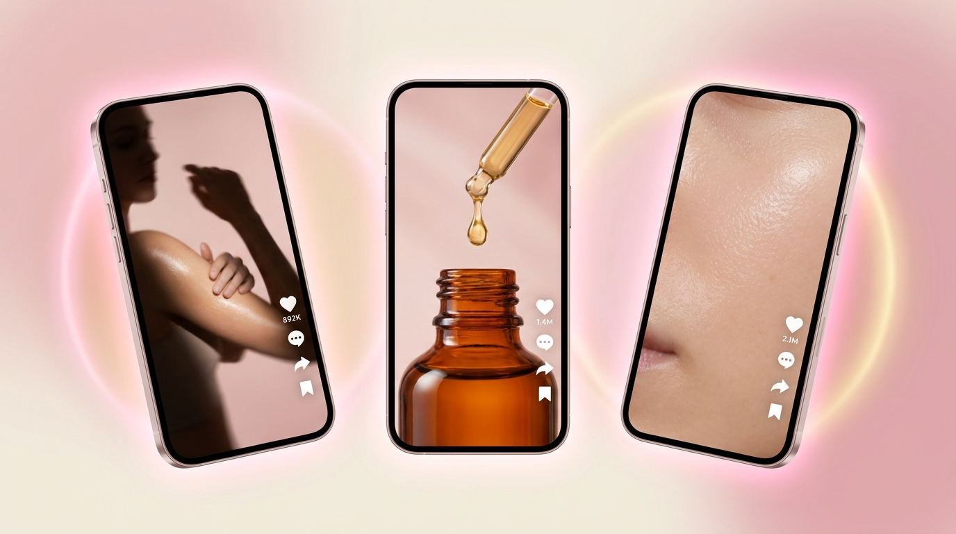 The viral TikTok trend — three creators on the For You Page talking about Cyperus oil