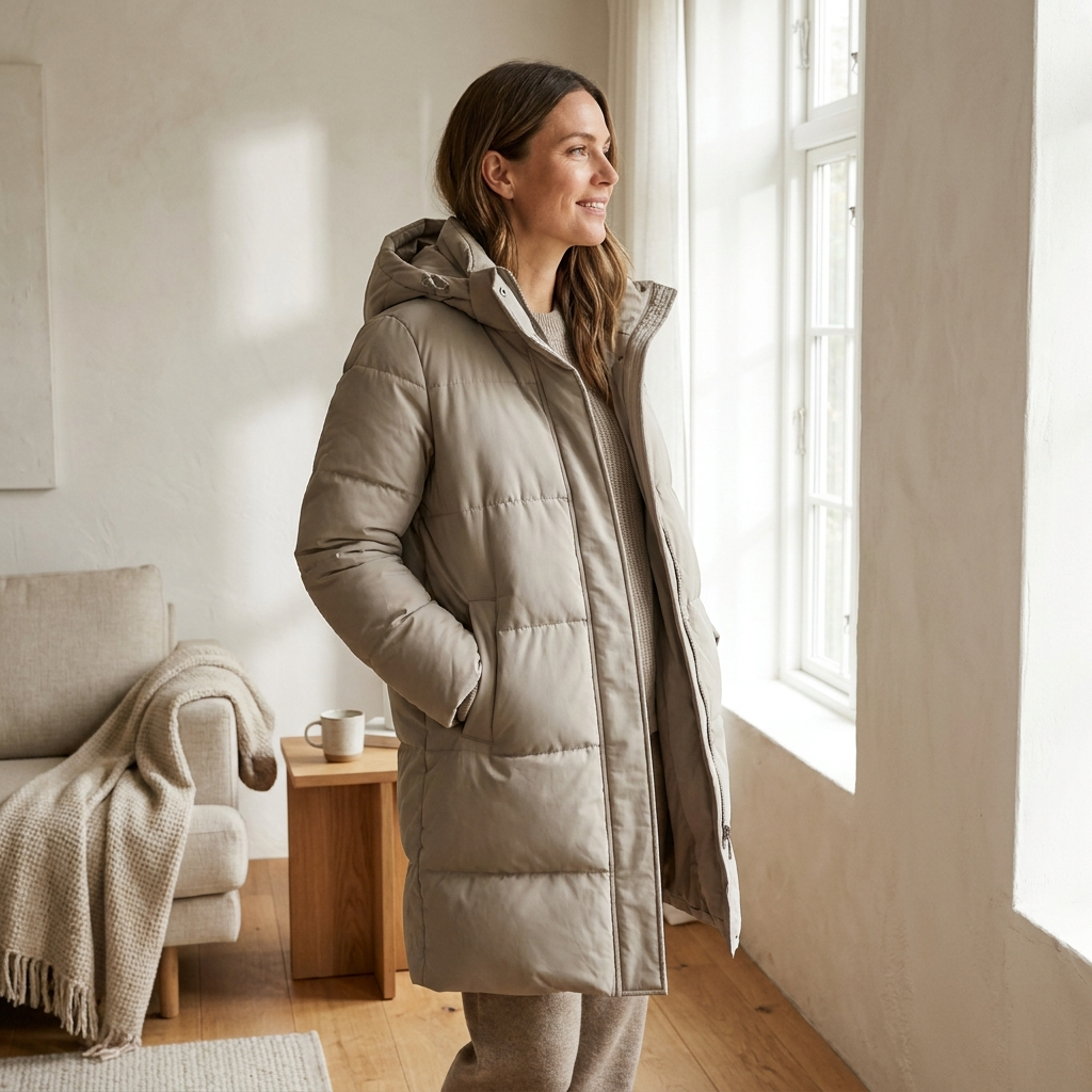 NuriBloom everyday knitwear worn by a woman indoors