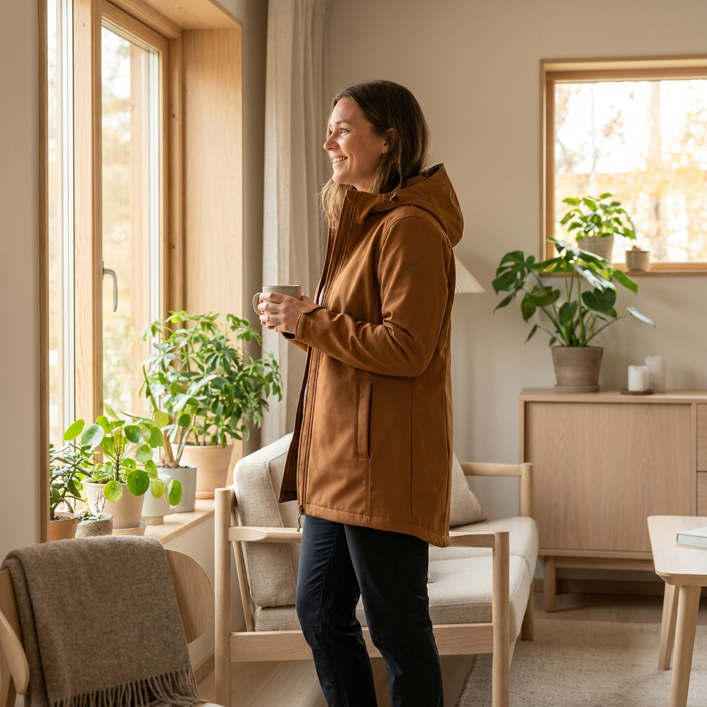 NuriBloom everyday knitwear worn by a woman indoors