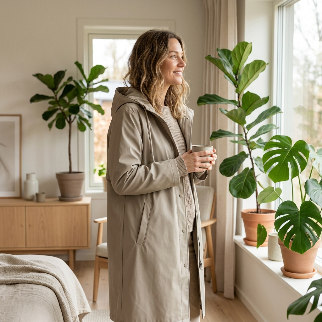 NuriBloom everyday knitwear worn by a woman indoors