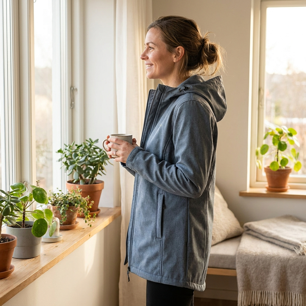 NuriBloom everyday knitwear worn by a woman indoors
