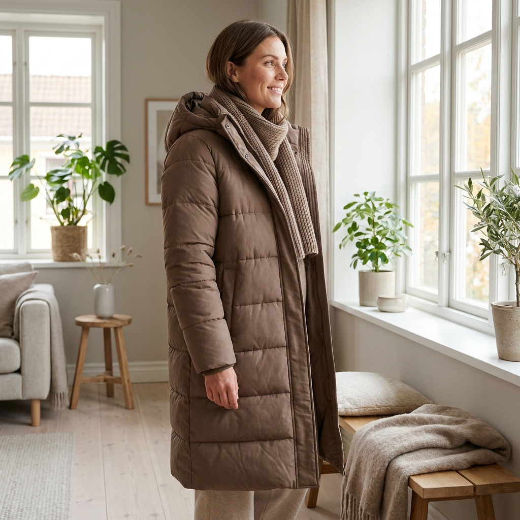 NuriBloom everyday knitwear worn by a woman indoors