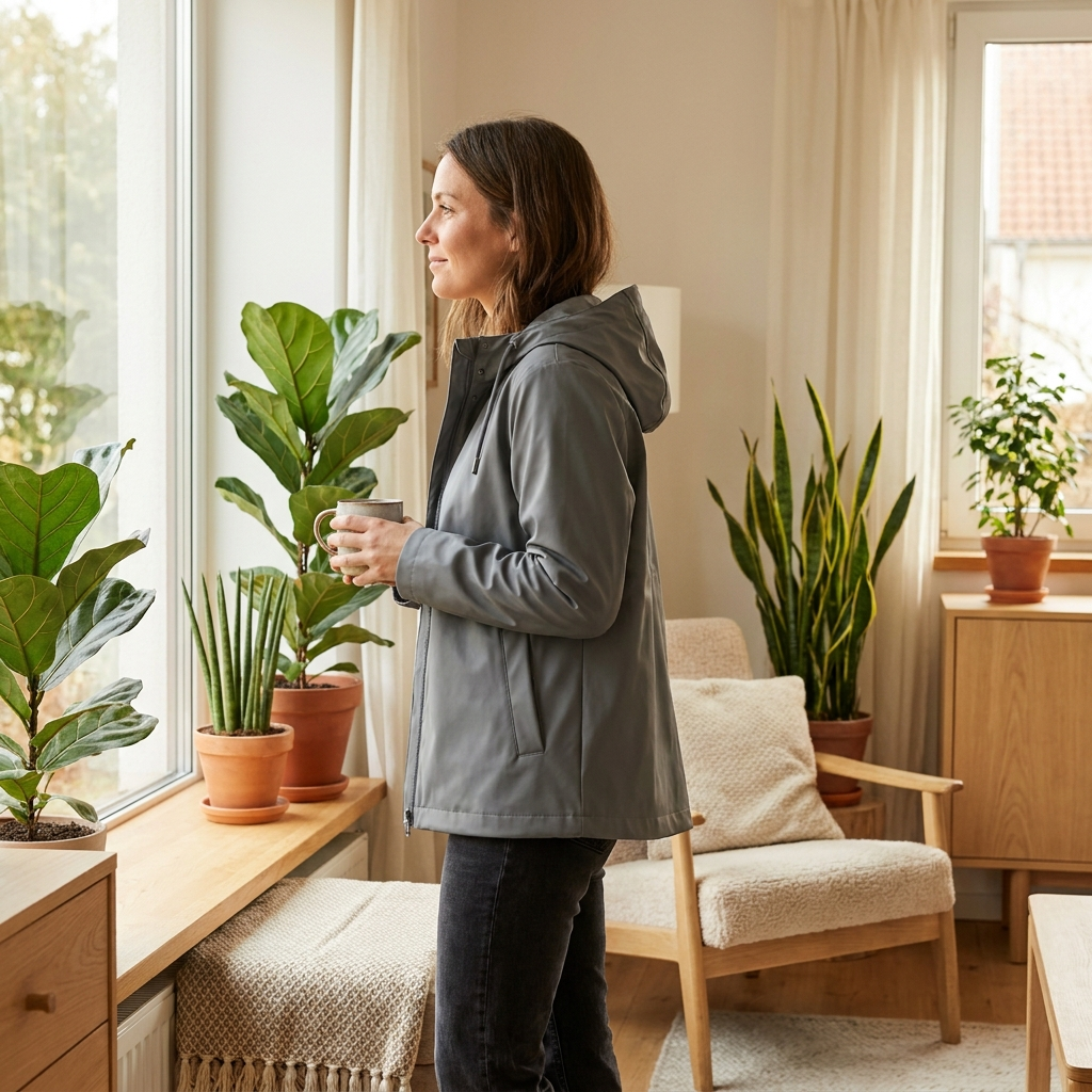 NuriBloom everyday knitwear worn by a woman indoors