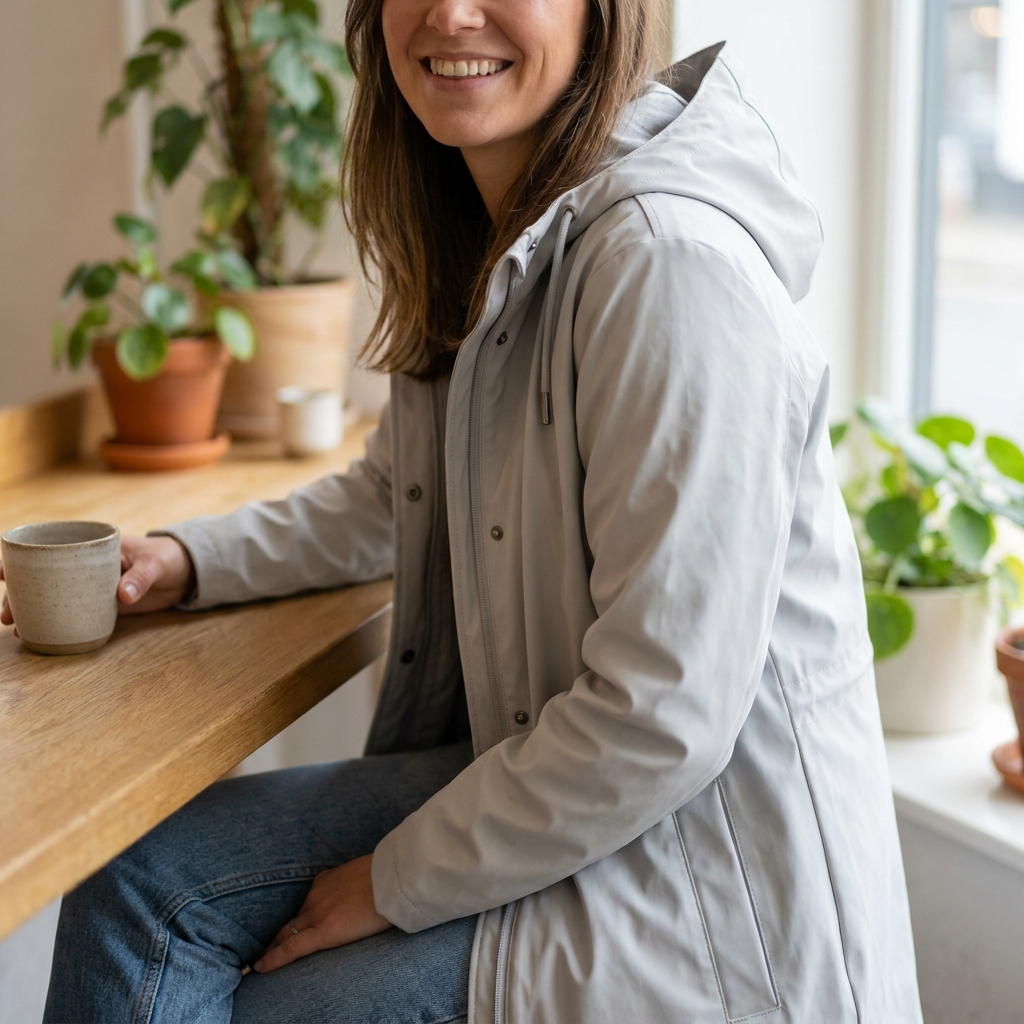 Women's Lightweight Raincoat - Atmosphere