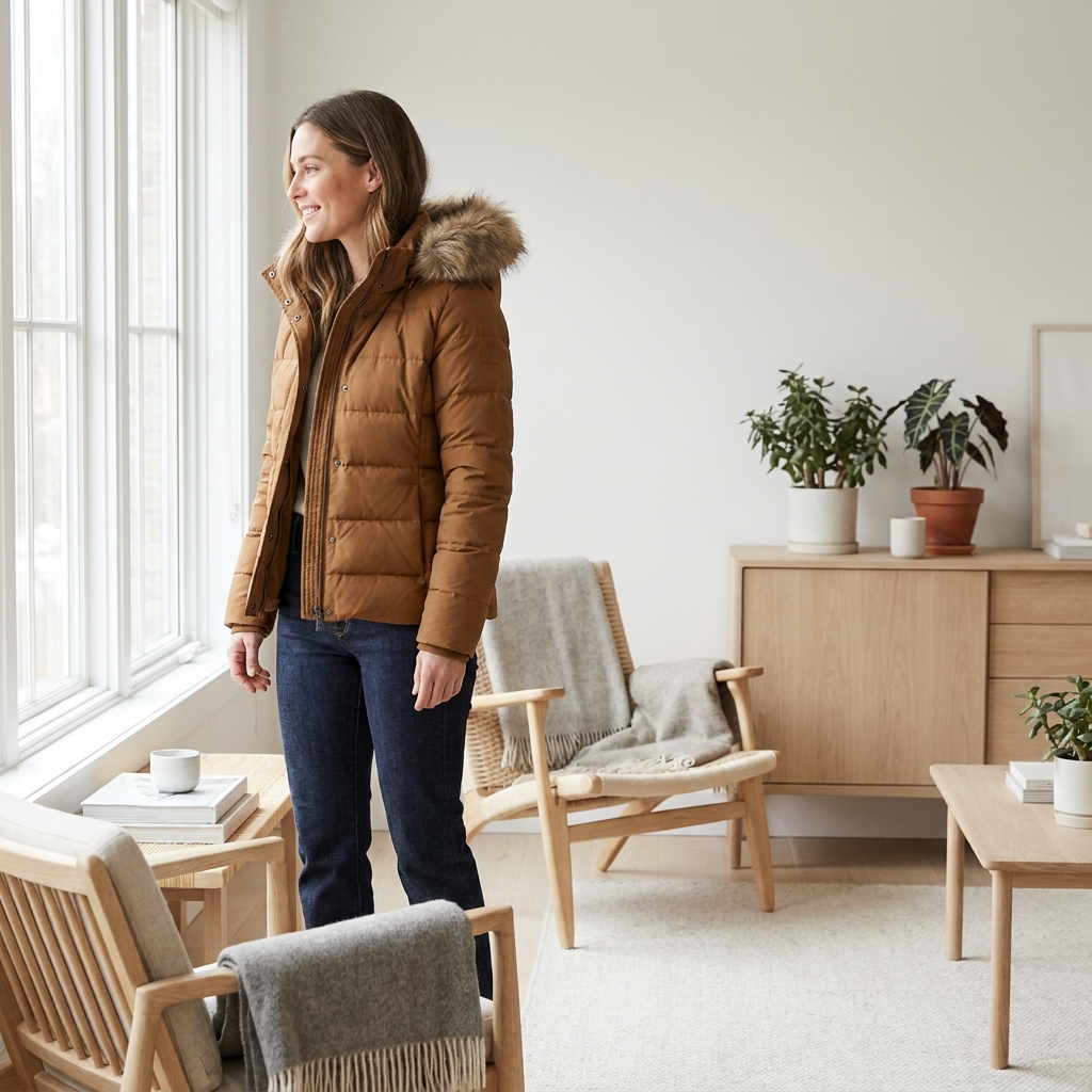 NuriBloom everyday knitwear worn by a woman indoors