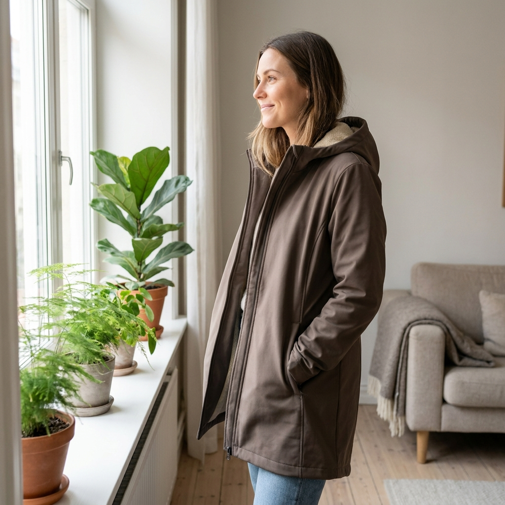 NuriBloom everyday knitwear worn by a woman indoors