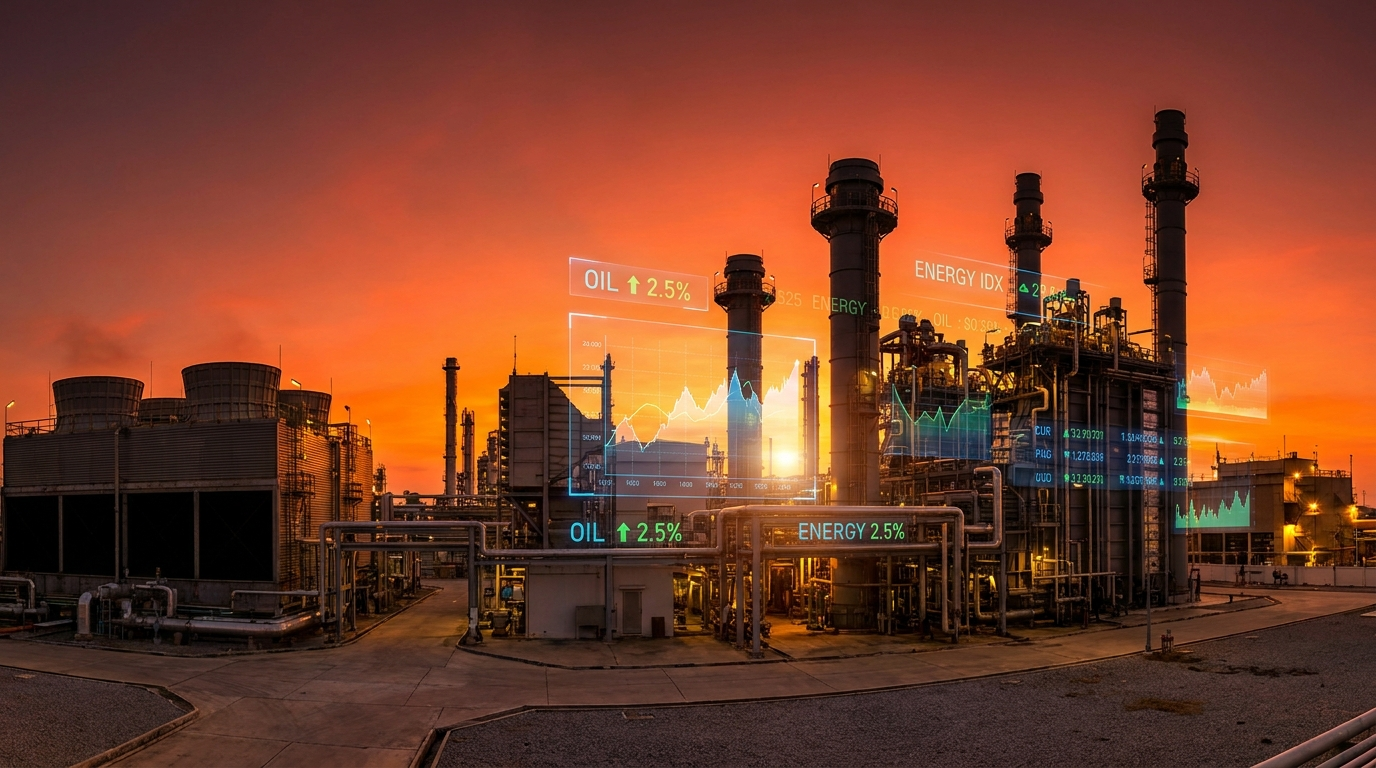 Iran UAE drone strike oil surge energy sector midday May 18 2026 — MTC Midday Analysis