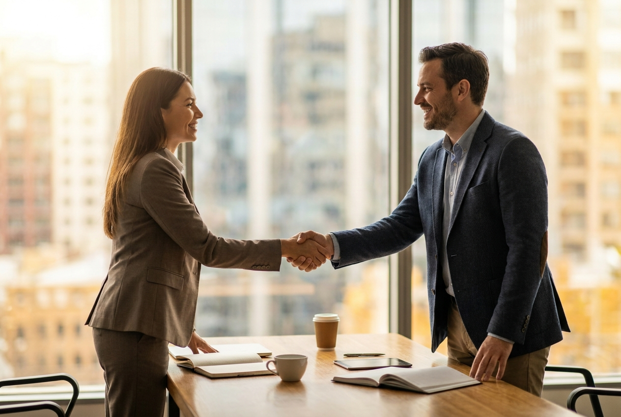 Closing a client deal