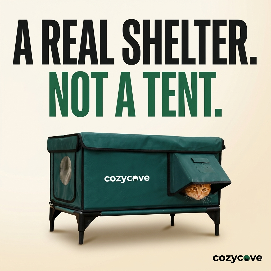 A real shelter, not a tent